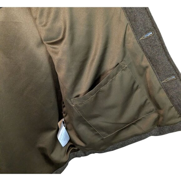 Jeremiah Mens Wool Vest XXL Olive Green Country Hunting Fall Halloween Woodsman - Picture 9 of 16